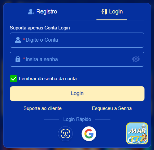 Segurança mar777.com